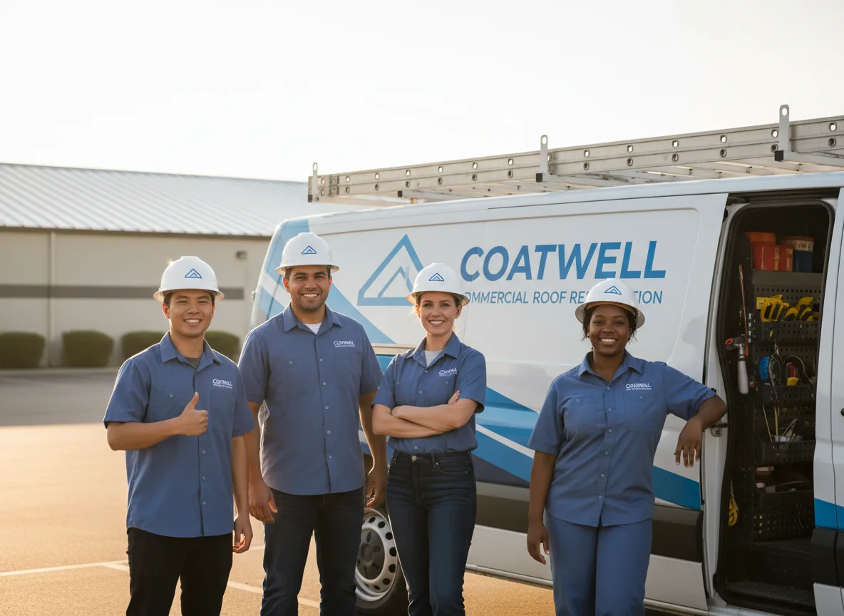 Commercial roof coating company in Fulda, MN